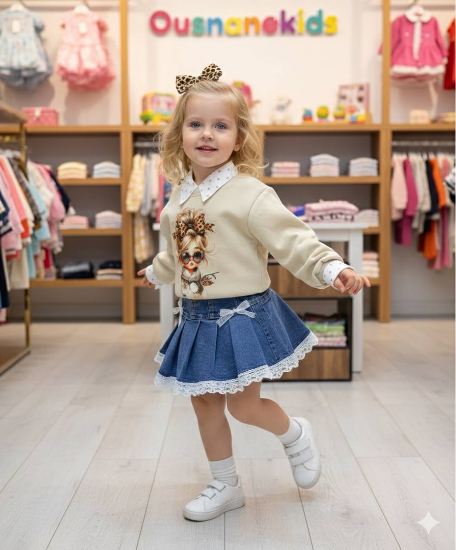 طقم التنورة