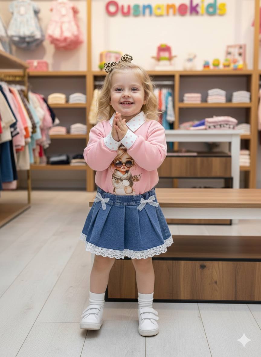 طقم التنورة